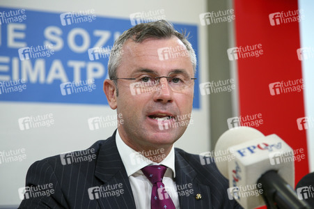 Pressekonferenz der FPÖ in Wien
