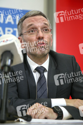 Pressekonferenz der FPÖ in Wien