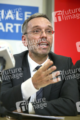 Pressekonferenz der FPÖ in Wien