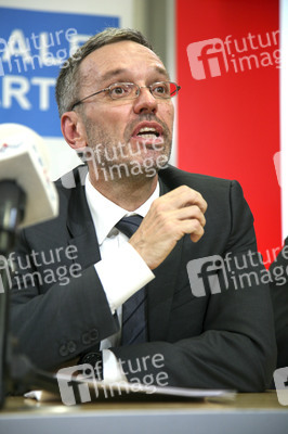 Pressekonferenz der FPÖ in Wien
