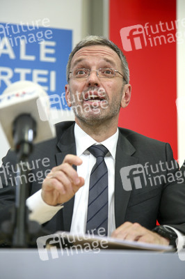 Pressekonferenz der FPÖ in Wien