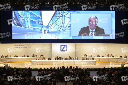 Hauptversammlung der Deutsche Bank AG in Frankfurt