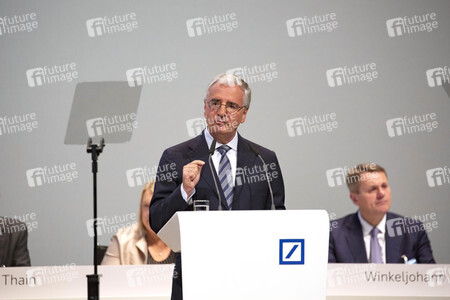 Hauptversammlung der Deutsche Bank AG in Frankfurt