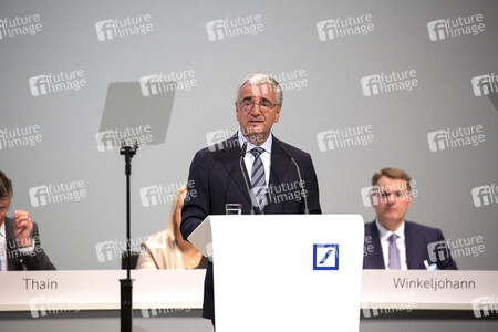 Hauptversammlung der Deutsche Bank AG in Frankfurt