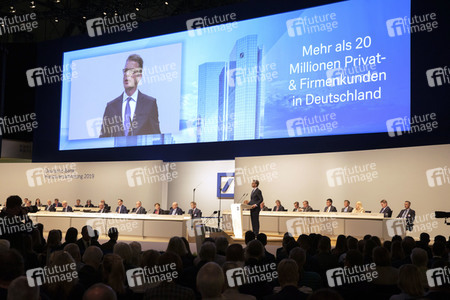 Hauptversammlung der Deutsche Bank AG in Frankfurt