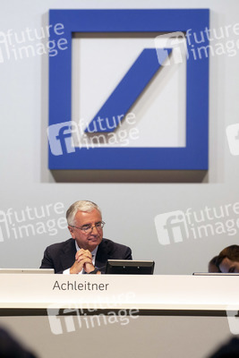 Hauptversammlung der Deutsche Bank AG in Frankfurt