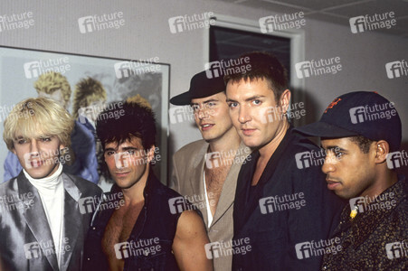 Pressetermin mit Duran Duran in London