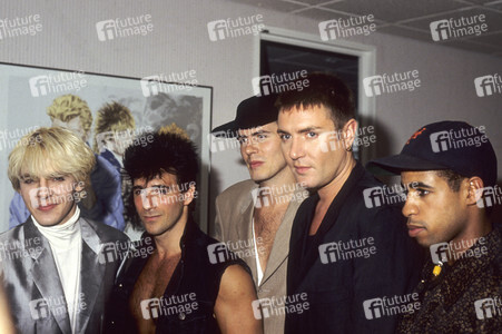 Pressetermin mit Duran Duran in London