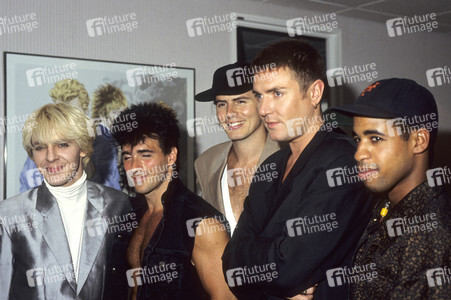 Pressetermin mit Duran Duran in London