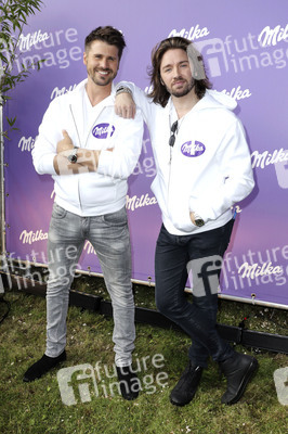 Milka Charity Blobbing Event in Hamburg