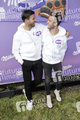 Milka Charity Blobbing Event in Hamburg