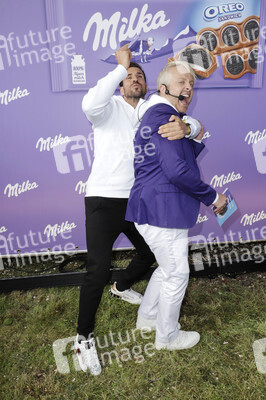 Milka Charity Blobbing Event in Hamburg