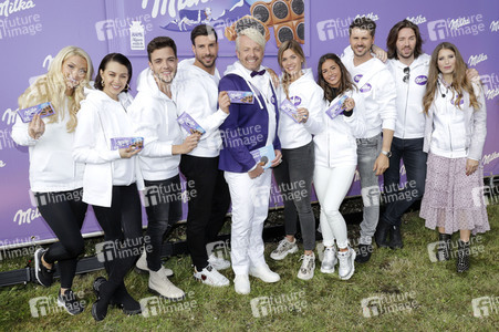 Milka Charity Blobbing Event in Hamburg