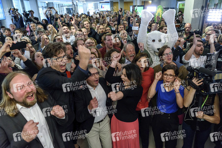 Wahlparty von Bündnis 90 / Die Grünen zur Europawahl in Berlin