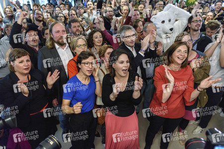 Wahlparty von Bündnis 90 / Die Grünen zur Europawahl in Berlin
