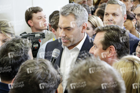 Wahlparty der ÖVP zur Europawahl in Wien