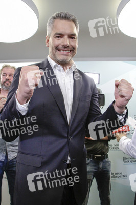 Wahlparty der ÖVP zur Europawahl in Wien