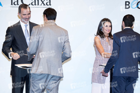 Vergabe von La Caixa-Stipendien in Madrid