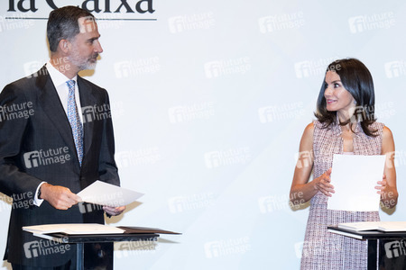 Vergabe von La Caixa-Stipendien in Madrid