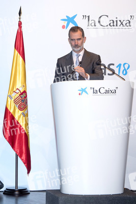 Vergabe von La Caixa-Stipendien in Madrid