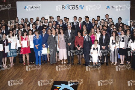 Vergabe von La Caixa-Stipendien in Madrid