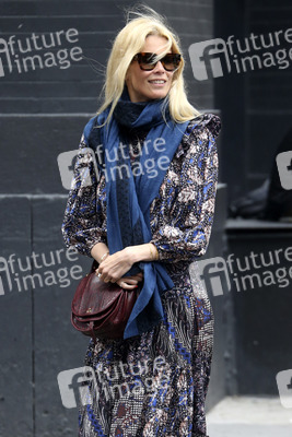 Claudia Schiffer in New York