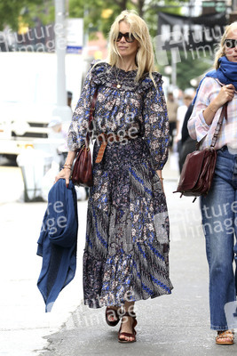 Claudia Schiffer in New York