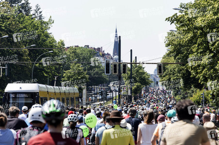 Fahrrad-Demonstration des ADFC in Berlin