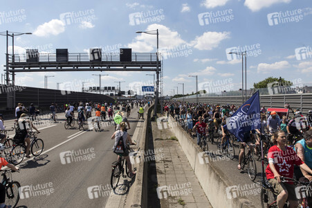 Fahrrad-Demonstration des ADFC in Berlin