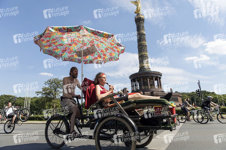 Fahrrad-Demonstration des ADFC in Berlin