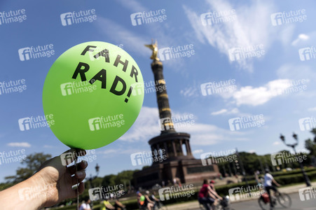 Fahrrad-Demonstration des ADFC in Berlin