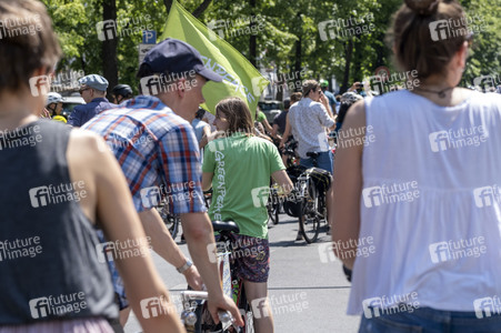 Fahrrad-Demonstration des ADFC in Berlin
