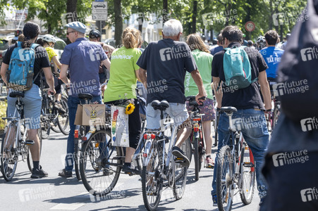 Fahrrad-Demonstration des ADFC in Berlin