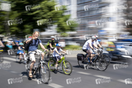 Fahrrad-Demonstration des ADFC in Berlin