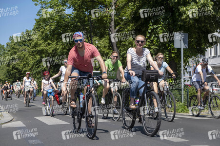 Fahrrad-Demonstration des ADFC in Berlin