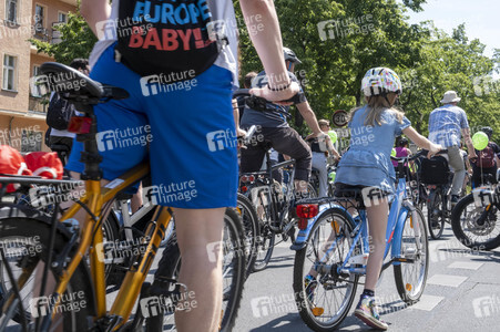 Fahrrad-Demonstration des ADFC in Berlin