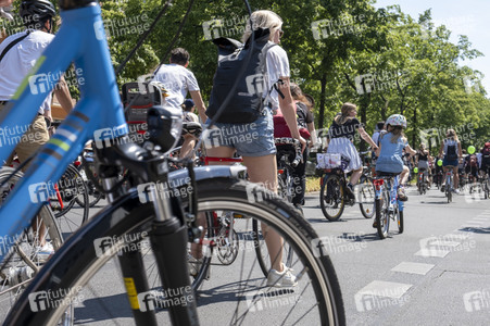 Fahrrad-Demonstration des ADFC in Berlin