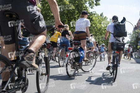 Fahrrad-Demonstration des ADFC in Berlin