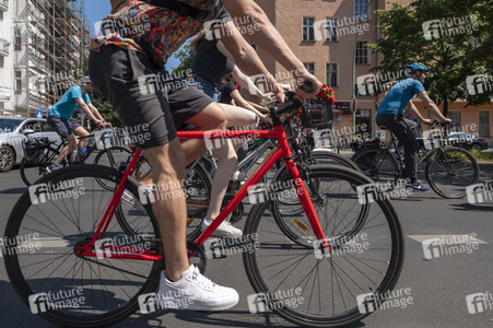 Fahrrad-Demonstration des ADFC in Berlin
