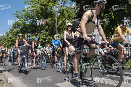 Fahrrad-Demonstration des ADFC in Berlin