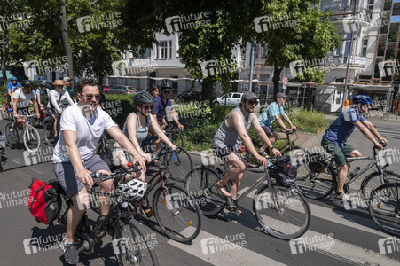 Fahrrad-Demonstration des ADFC in Berlin