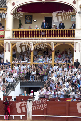 Letzter öffentlicher Auftritt von Juan Carlos I. beim Stierkampf in Aranjuez