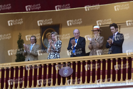 Letzter öffentlicher Auftritt von Juan Carlos I. beim Stierkampf in Aranjuez