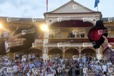Letzter öffentlicher Auftritt von Juan Carlos I. beim Stierkampf in Aranjuez
