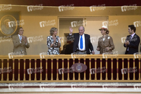Letzter öffentlicher Auftritt von Juan Carlos I. beim Stierkampf in Aranjuez