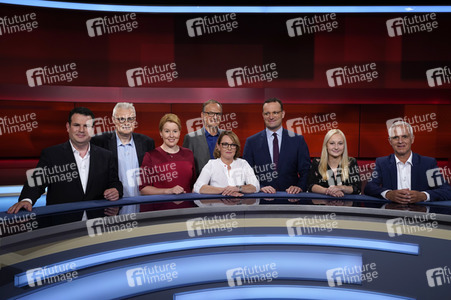 Talkshow 'hart aber fair' in Berlin