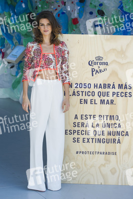 Umweltinitiative 'Protect Paradise' in Madrid