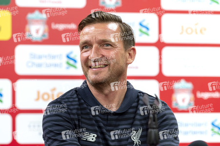 Pressekonferenz zum Match Liverpool FC Legends vs BVB Legends in Hongkong