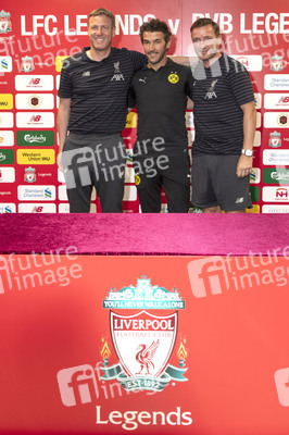Pressekonferenz zum Match Liverpool FC Legends vs BVB Legends in Hongkong