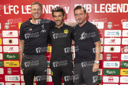 Pressekonferenz zum Match Liverpool FC Legends vs BVB Legends in Hongkong